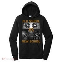 Music Djs Old School Vs New School Turntable Dj Equipt Cute Gift Women's Hoodie thumb 0