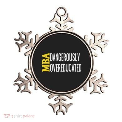 Mba Dangerously Overeducated Student Graduation Gift Ornament