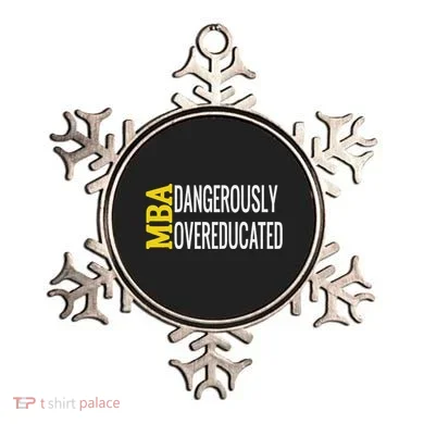 Mba Dangerously Overeducated Student Graduation Gift Ornament