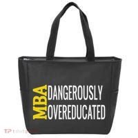Mba Dangerously Overeducated Student Graduation Gift Tote Bag thumb 0