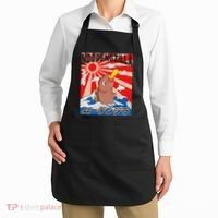 Moo Deng Pygmy Hippopotamus Funny Moodengzilla Apron thumb 2