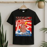 Moo Deng Pygmy Hippopotamus Funny Moodengzilla T-Shirt thumb 2
