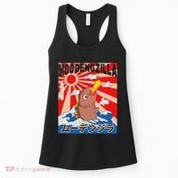 Moo Deng Pygmy Hippopotamus Funny Moodengzilla Women's Tank Top thumb 0