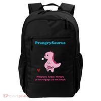 Mother's Day Pregnant Mom Prangrysaurus Pregnancy Surprise Backpack thumb 0