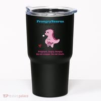 Mother's Day Pregnant Mom Prangrysaurus Pregnancy Surprise Tumbler thumb 0
