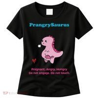Mother's Day Pregnant Mom Prangrysaurus Pregnancy Surprise Women's T-Shirt thumb 0