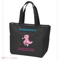 Mother's Day Pregnant Mom Prangrysaurus Pregnancy Surprise Tote Bag thumb 3