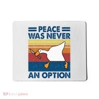 Murder Duck Peace Was Never An Option Duck With Knife Meme Mousepad thumb 0