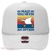 Murder Duck Peace Was Never An Option Duck With Knife Meme Hat thumb 0