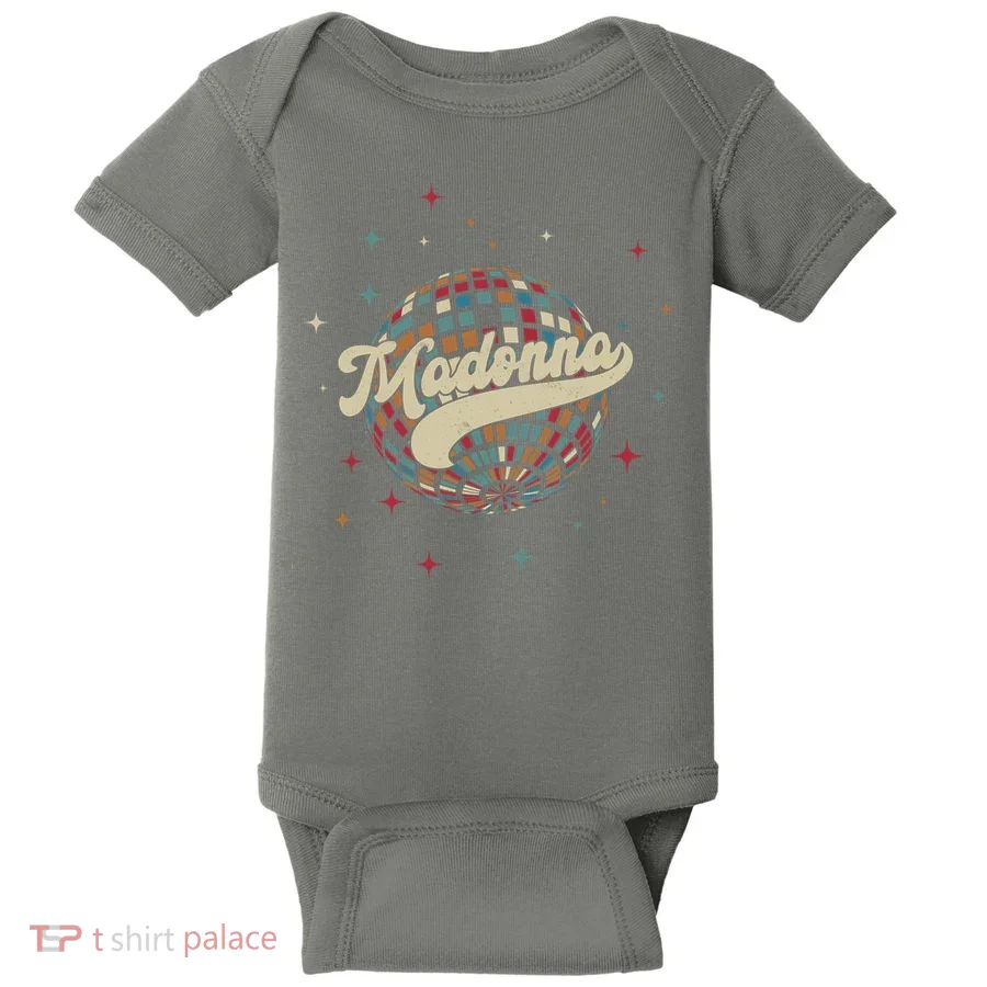 Madonna Disco Party Vintage Baby Bodysuit