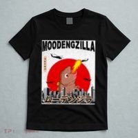 Moo Deng Pygmy Hippopotamus Funny Moodengzilla T-Shirt thumb 5
