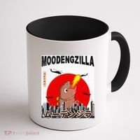 Moo Deng Pygmy Hippopotamus Funny Moodengzilla Coffee Mug thumb 1