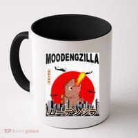 Moo Deng Pygmy Hippopotamus Funny Moodengzilla Coffee Mug thumb 0