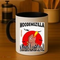 Moo Deng Pygmy Hippopotamus Funny Moodengzilla Coffee Mug thumb 4