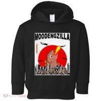 Moo Deng Pygmy Hippopotamus Funny Moodengzilla Toddler Hoodie thumb 0
