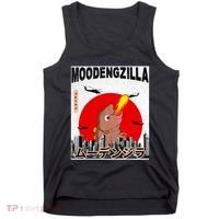 Moo Deng Pygmy Hippopotamus Funny Moodengzilla Tank Top thumb 0