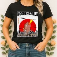 Moo Deng Pygmy Hippopotamus Funny Moodengzilla Women's T-Shirt thumb 2