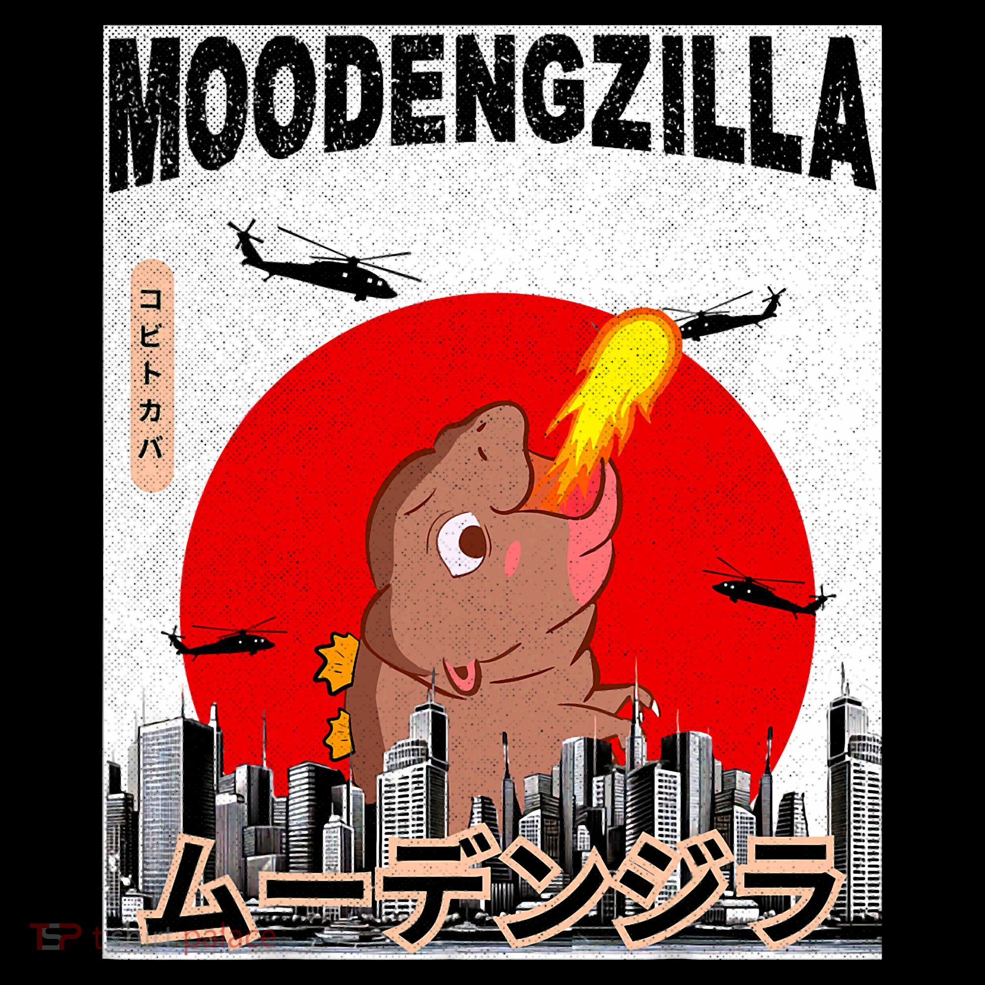 Moo Deng Pygmy Hippopotamus Funny Moodengzilla Kids Sweatshirt
