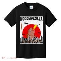 Moo Deng Pygmy Hippopotamus Funny Moodengzilla Kids T-Shirt thumb 0