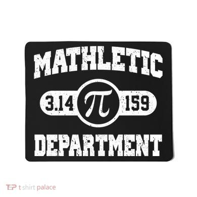 Mathletic Department Pi Day March 14 Mousepad