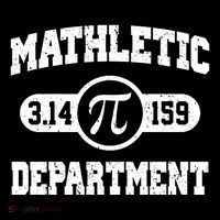 Mathletic Department Pi Day March 14 Mousepad thumb 1