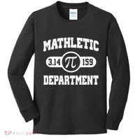 Mathletic Department Pi Day March 14 Kids Long Sleeve Shirt thumb 0
