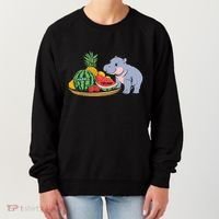 Moo Deng Predicts Donald Trump Will Win Us Election Women's Sweatshirt thumb 0