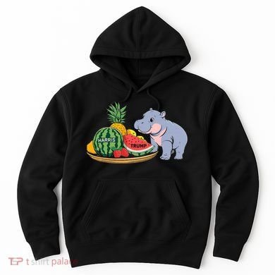 Moo Deng Predicts Donald Trump Will Win Us Election Hoodie