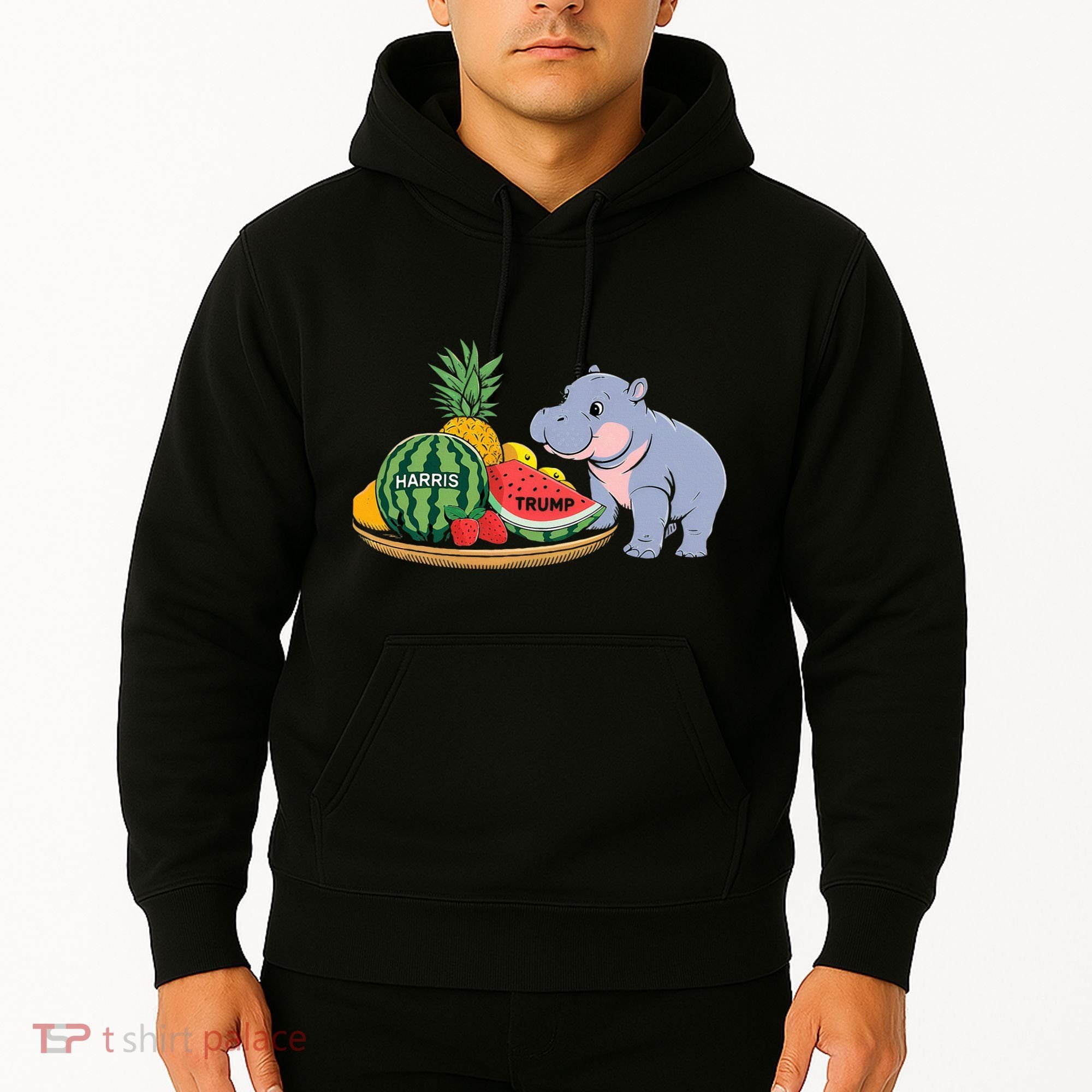 Moo Deng Predicts Donald Trump Will Win Us Election Hoodie