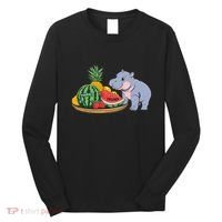 Moo Deng Predicts Donald Trump Will Win Us Election Long Sleeve Shirt thumb 0