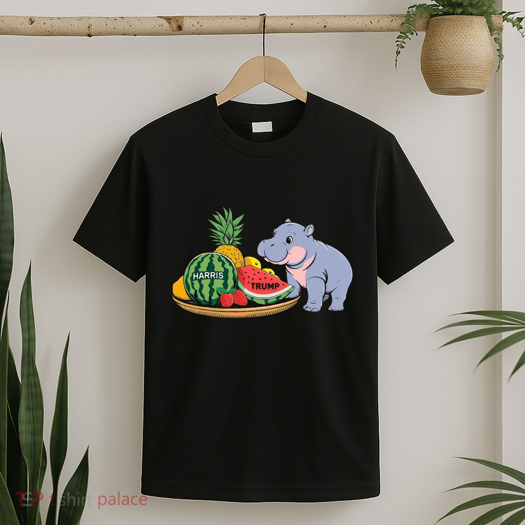 Moo Deng Predicts Donald Trump Will Win Us Election T-Shirt