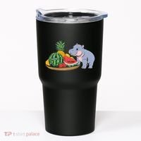 Moo Deng Predicts Donald Trump Will Win Us Election Tumbler thumb 0