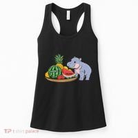 Moo Deng Predicts Donald Trump Will Win Us Election Women's Tank Top thumb 0
