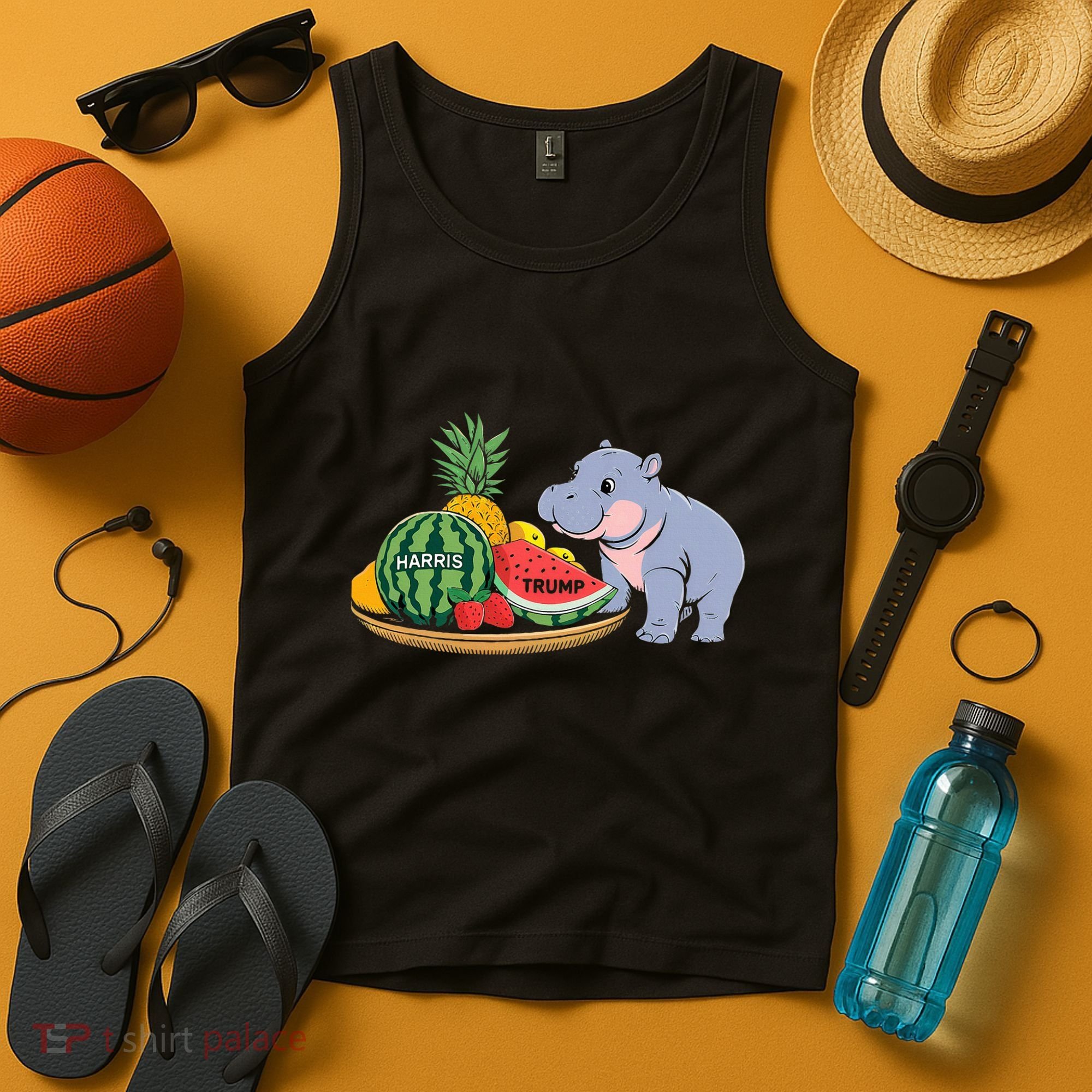 Moo Deng Predicts Donald Trump Will Win Us Election Tank Top