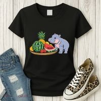 Moo Deng Predicts Donald Trump Will Win Us Election Women's T-Shirt thumb 3