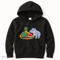 Moo Deng Predicts Donald Trump Will Win Us Election Kids Hoodie thumb 0