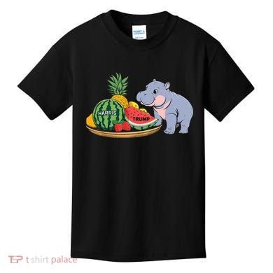 Moo Deng Predicts Donald Trump Will Win Us Election Kids T-Shirt