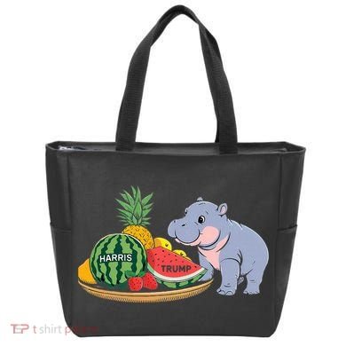 Moo Deng Predicts Donald Trump Will Win Us Election Tote Bag