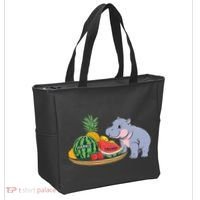 Moo Deng Predicts Donald Trump Will Win Us Election Tote Bag thumb 2