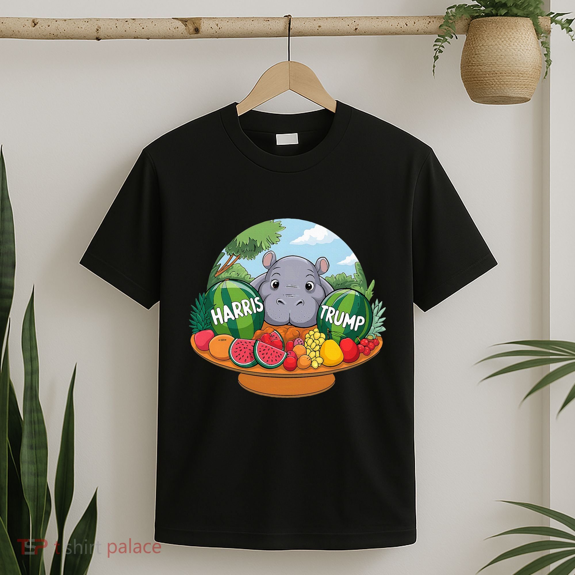 Moo Deng Predicts Donald Trump Will Win Us Election T-Shirt