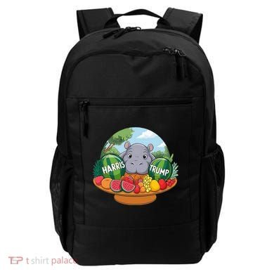 Moo Deng Predicts Donald Trump Will Win Us Election Backpack