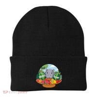 Moo Deng Predicts Donald Trump Will Win Us Election Beanie thumb 0