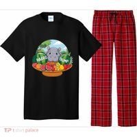 Moo Deng Predicts Donald Trump Will Win Us Election Pajama Set thumb 0