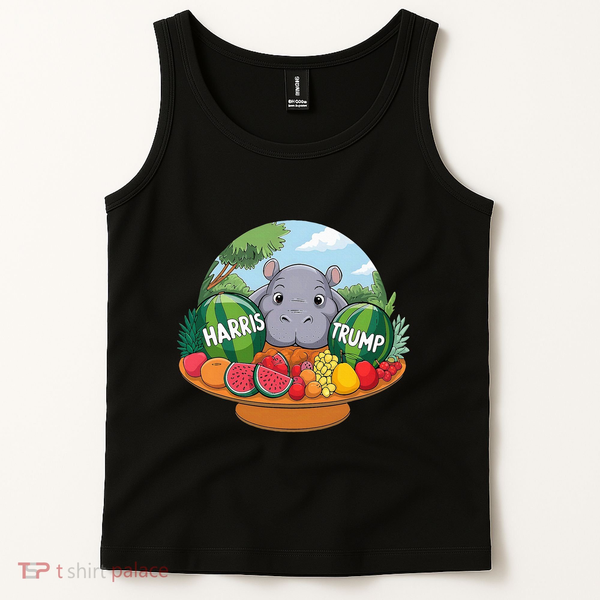 Moo Deng Predicts Donald Trump Will Win Us Election Tank Top