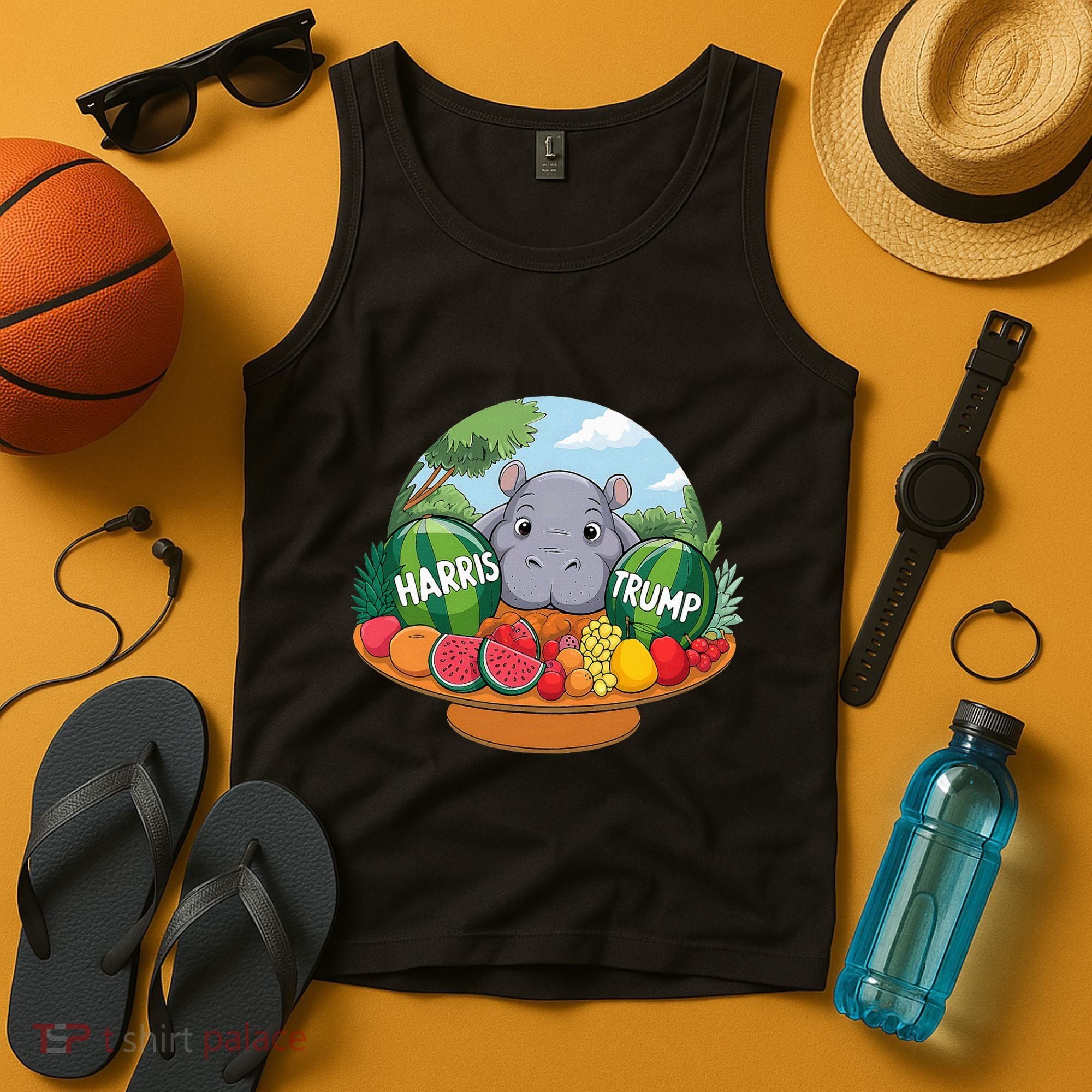 Moo Deng Predicts Donald Trump Will Win Us Election Tank Top