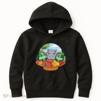 Moo Deng Predicts Donald Trump Will Win Us Election Kids Hoodie thumb 0