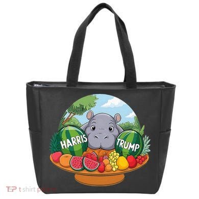 Moo Deng Predicts Donald Trump Will Win Us Election Tote Bag