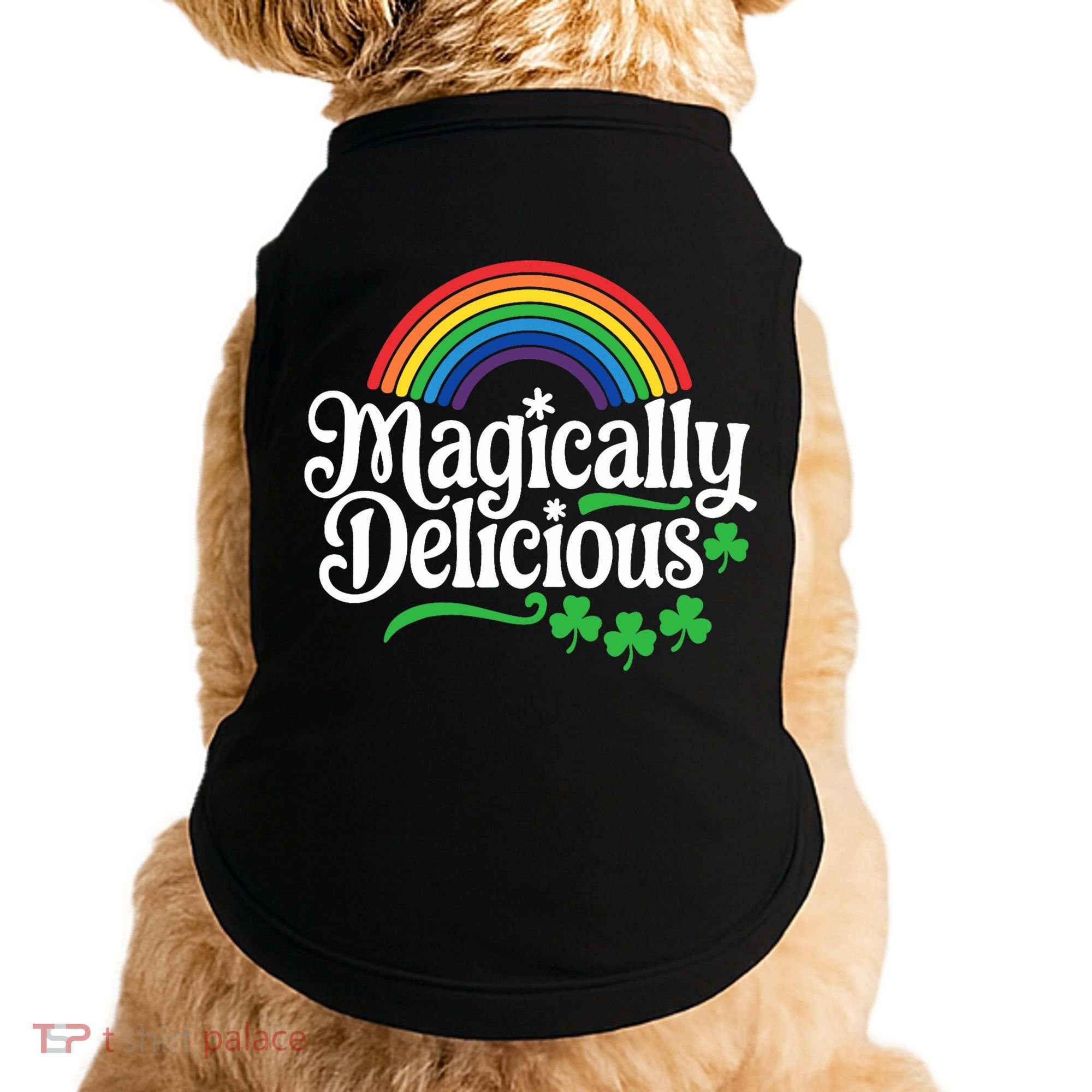 Magically Deliciousst Patricks Day Doggie Tank