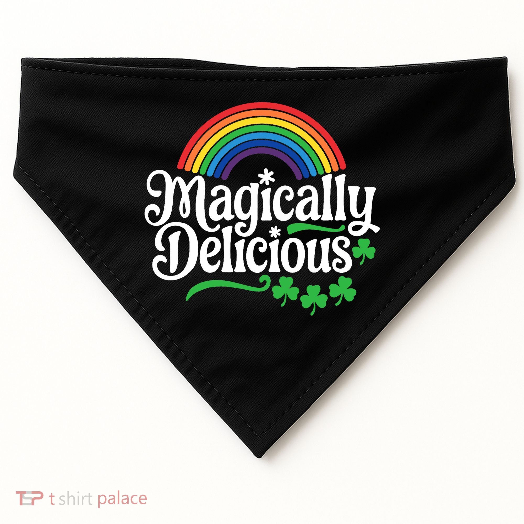 Magically Deliciousst Patricks Day USA-Made Doggie Bandana