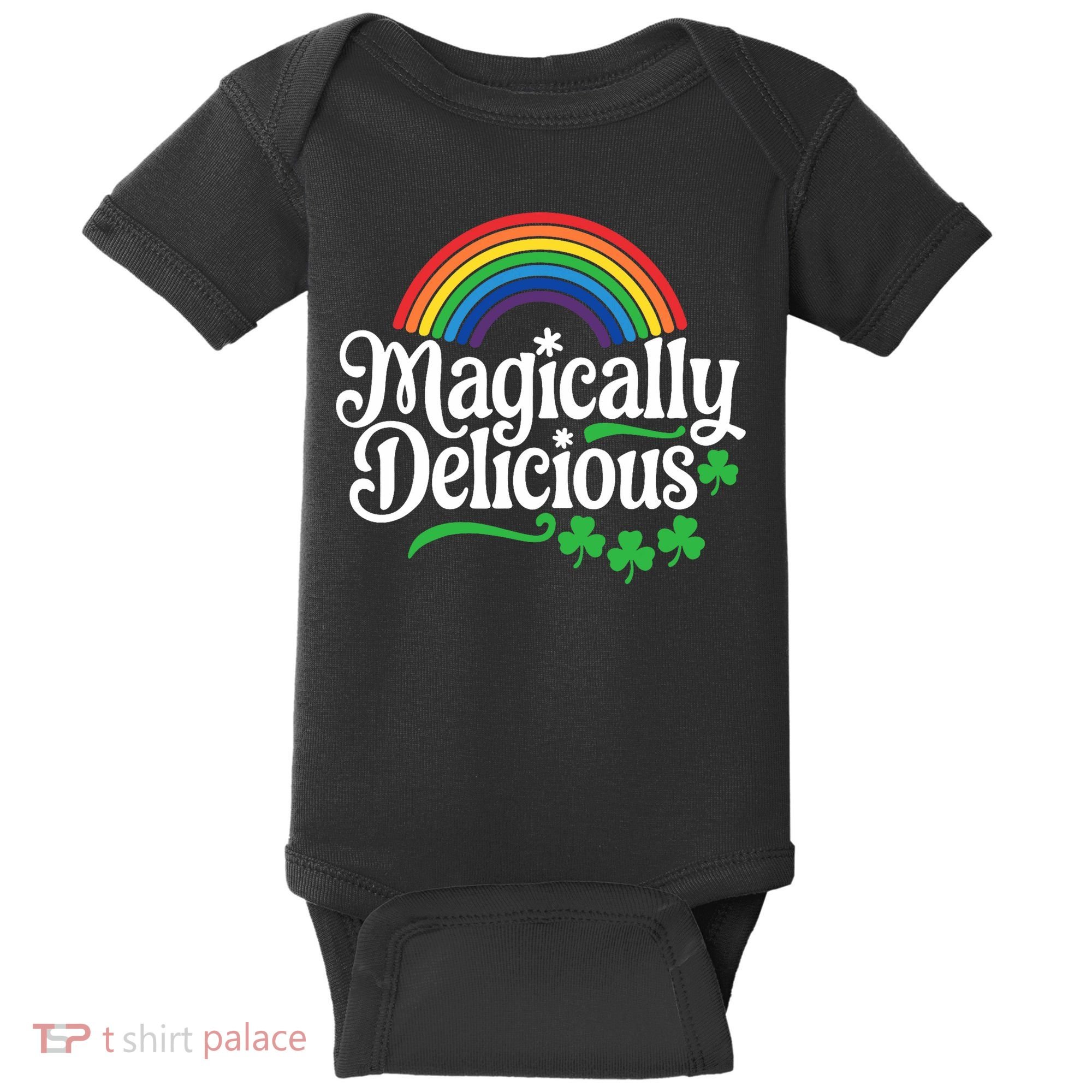 Magically Deliciousst Patricks Day Baby Bodysuit
